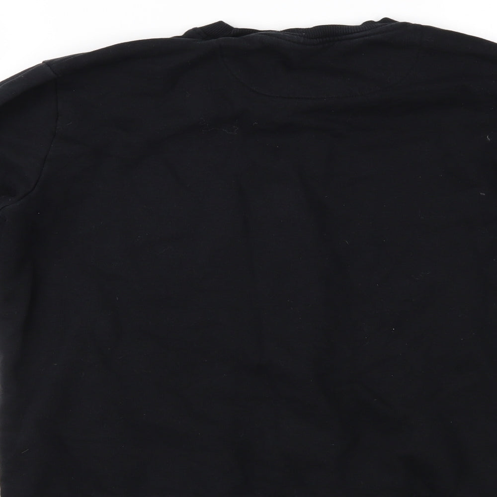 dirty hit Womens Black Pullover Jumper Size M