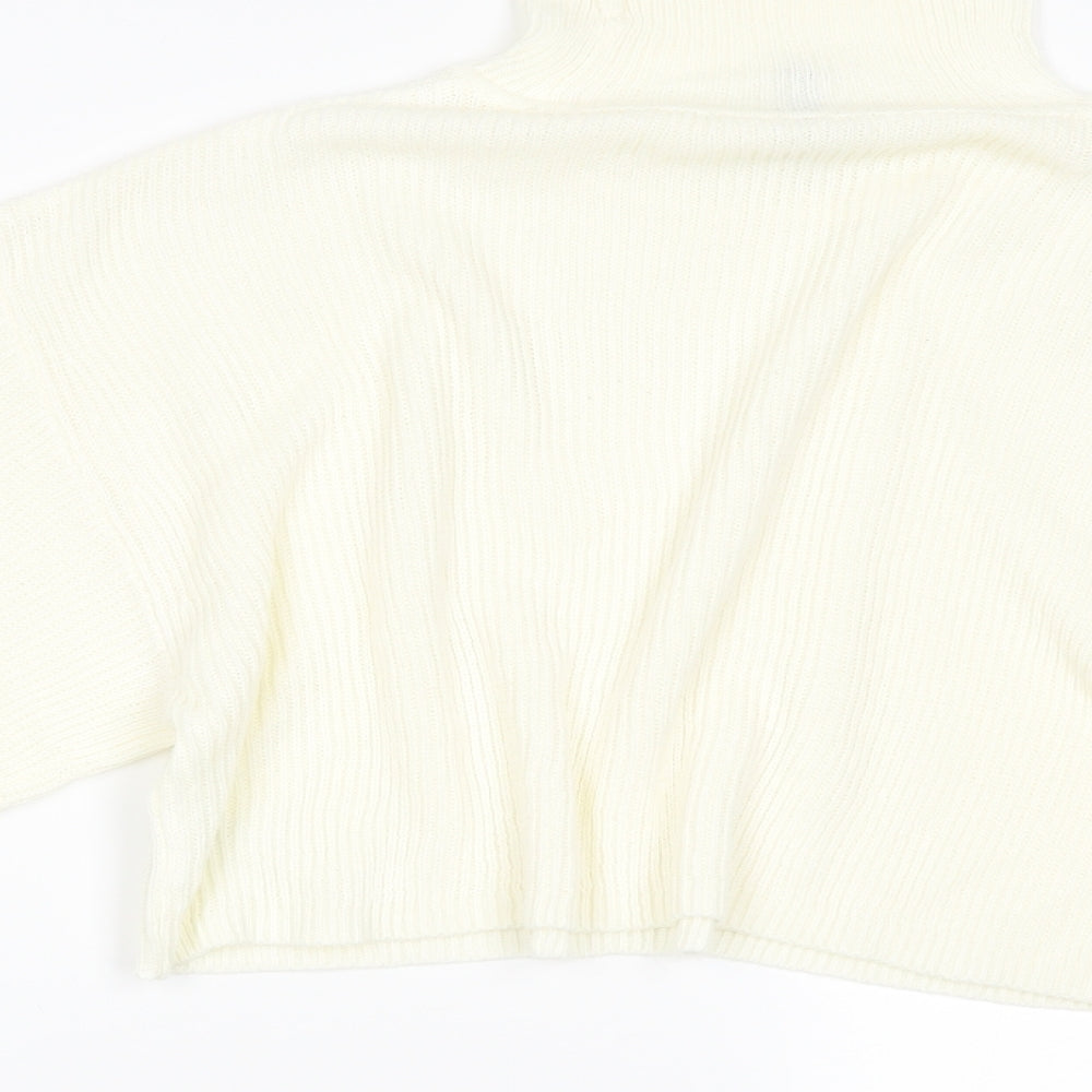 H&M Womens Ivory Pullover Jumper Size M