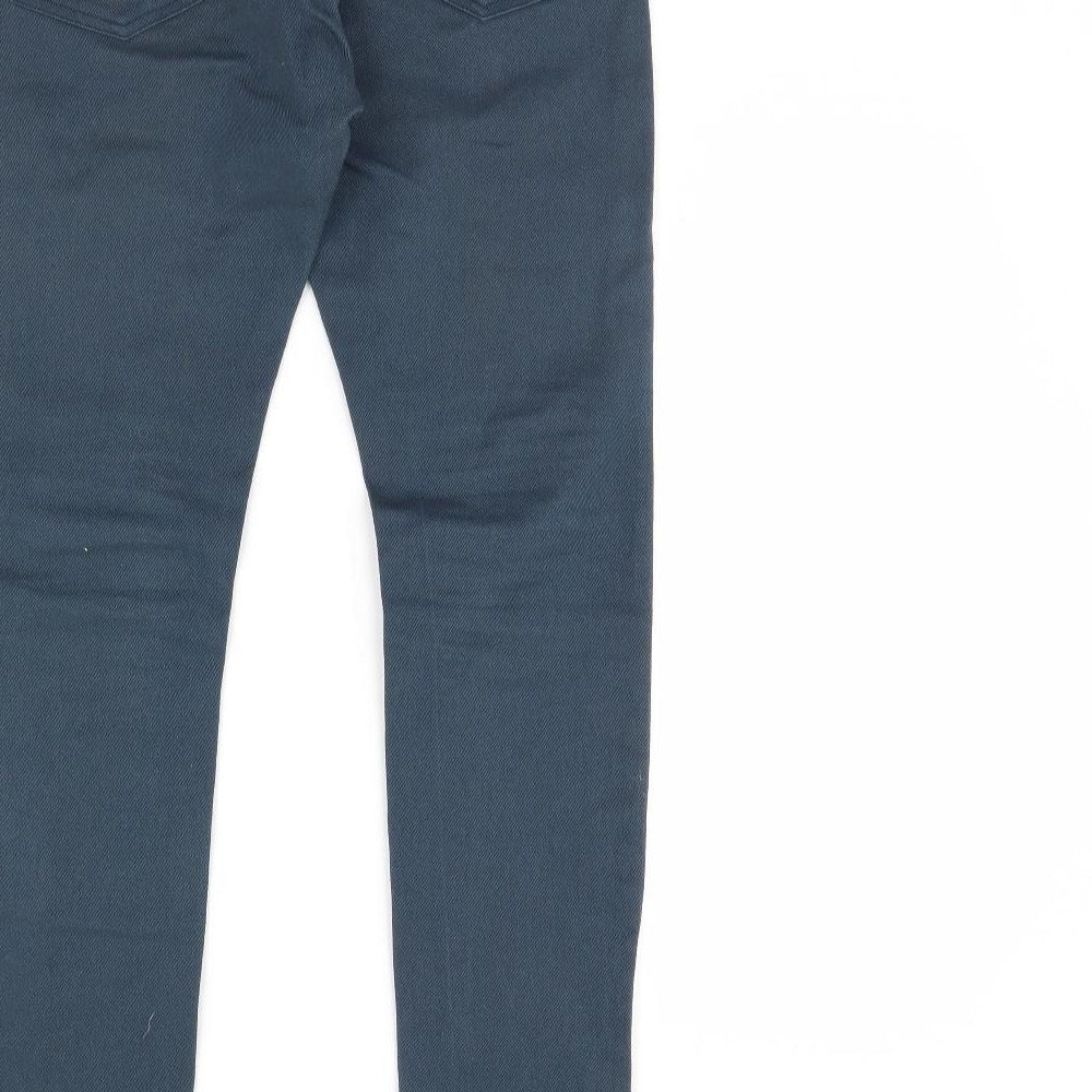 Divided Womens Blue Denim Skinny Jeans Size 30 in L30 in