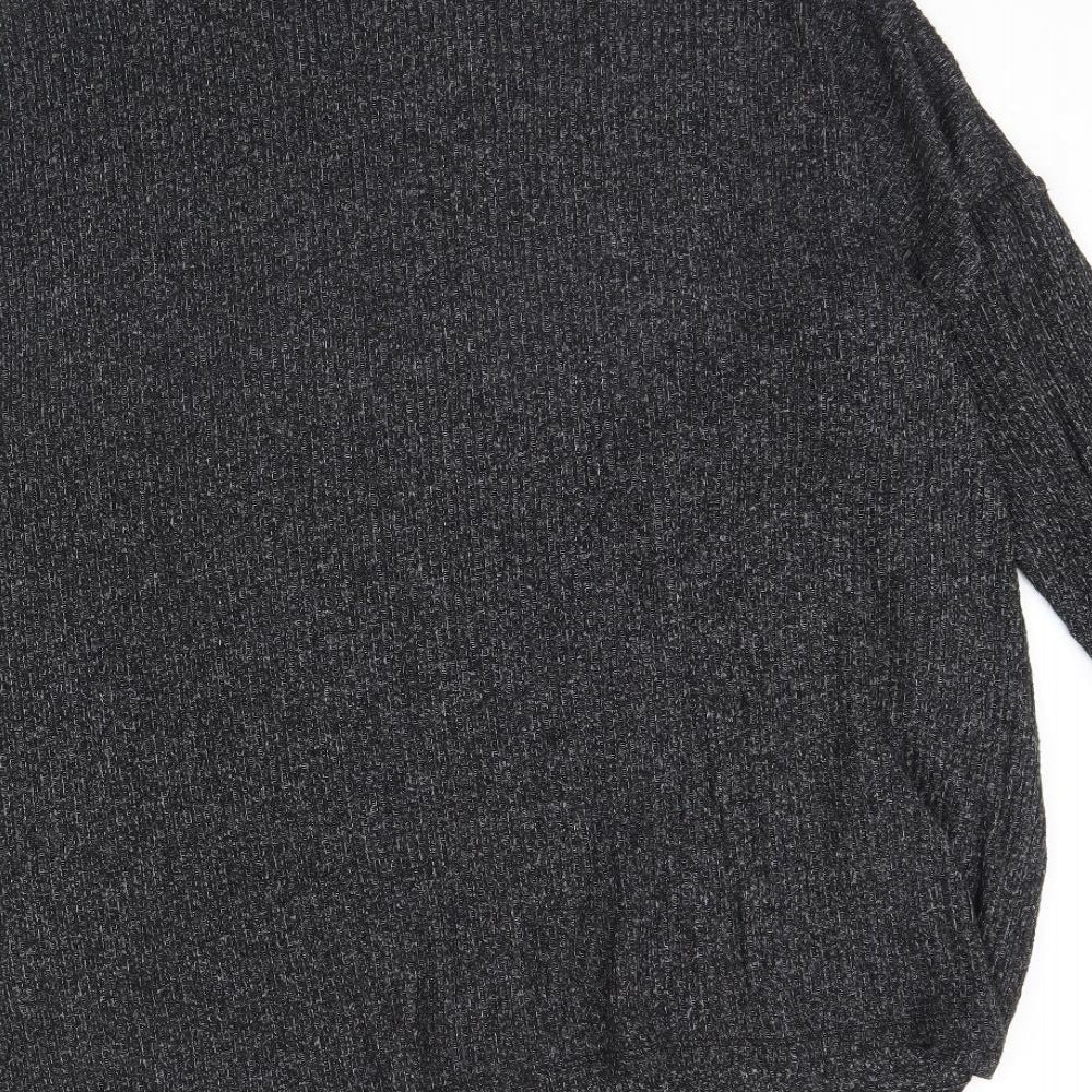 F&F Womens Black Pullover Jumper Size L