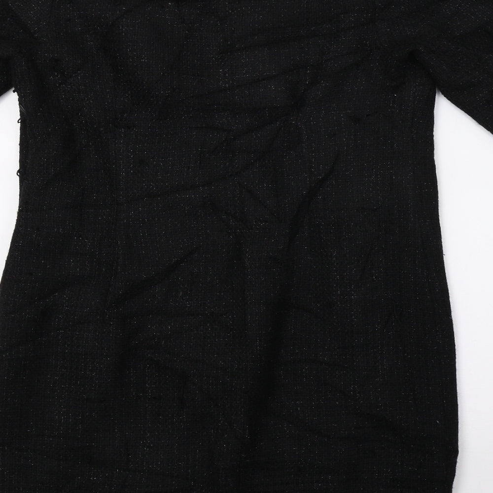 Monsoon Womens Black A-Line Size 12