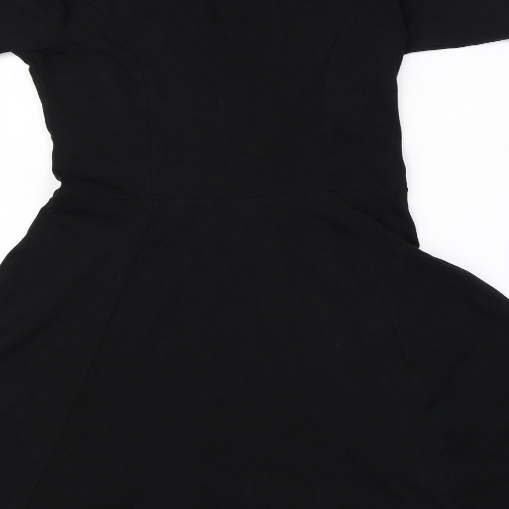 H&M Womens Black Shift Size S