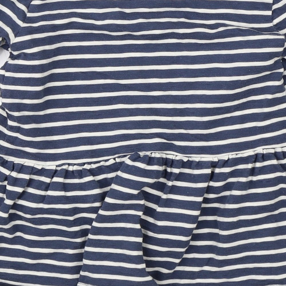 NEXT Girls Blue Striped Tutu Dress Size 2-3 Years