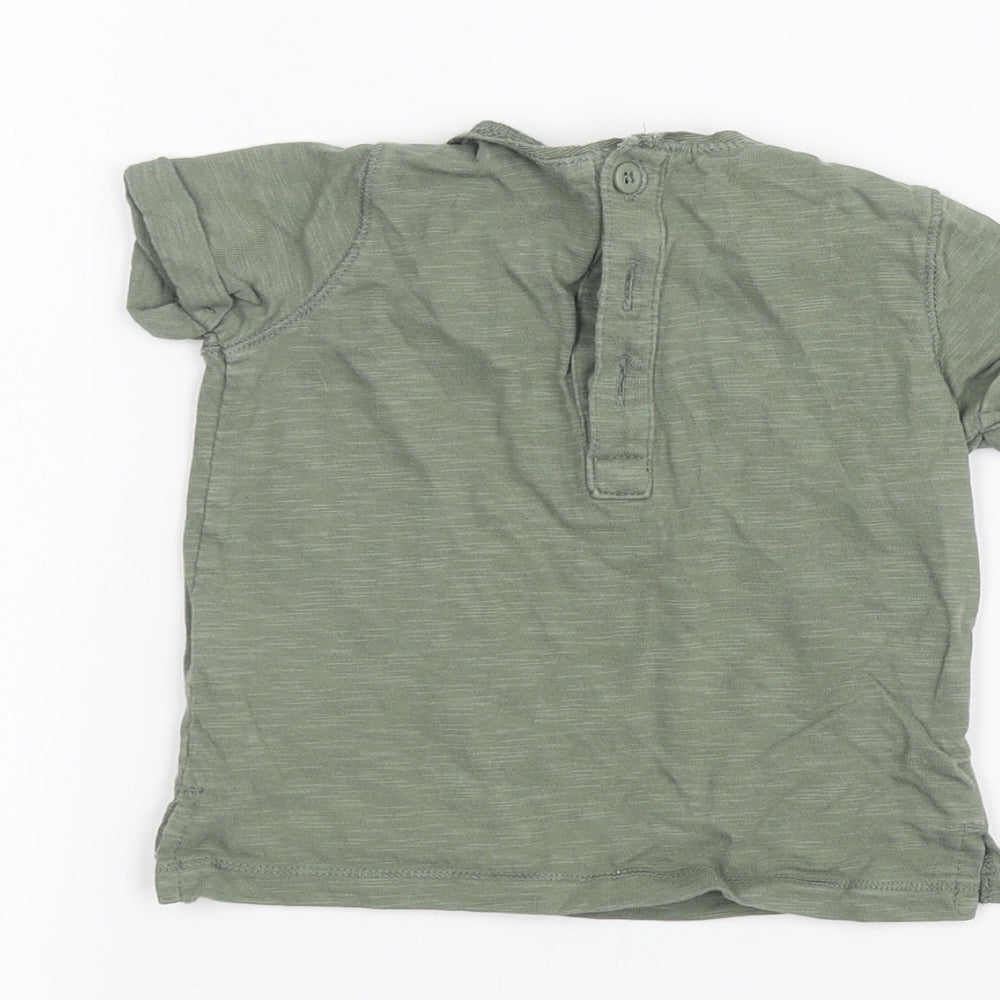 NEXT Baby Green Basic T-Shirt Size 3-6 Months