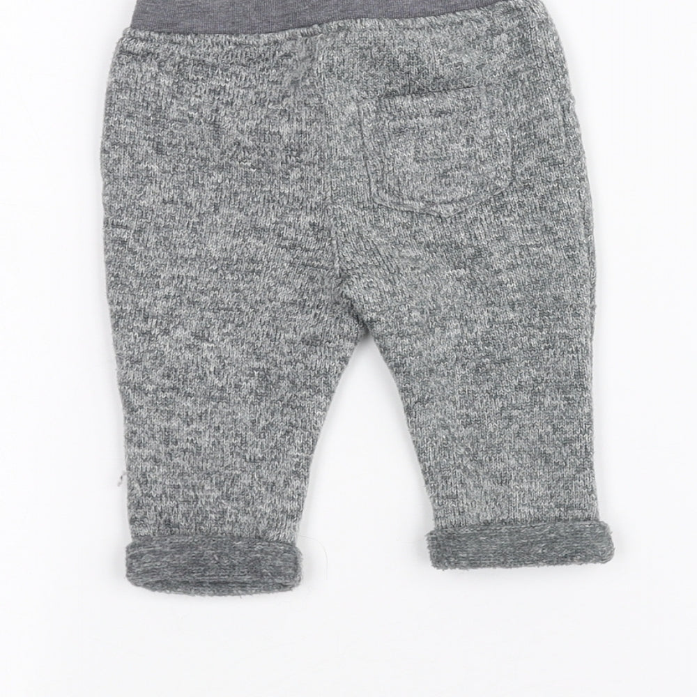 Next Baby Grey Sweatpants Trousers Size 3-6 Months