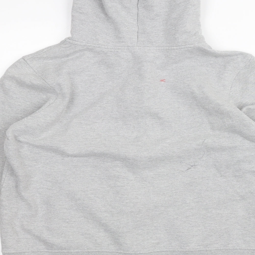 PEP&CO Mens Grey Full Zip Hoodie