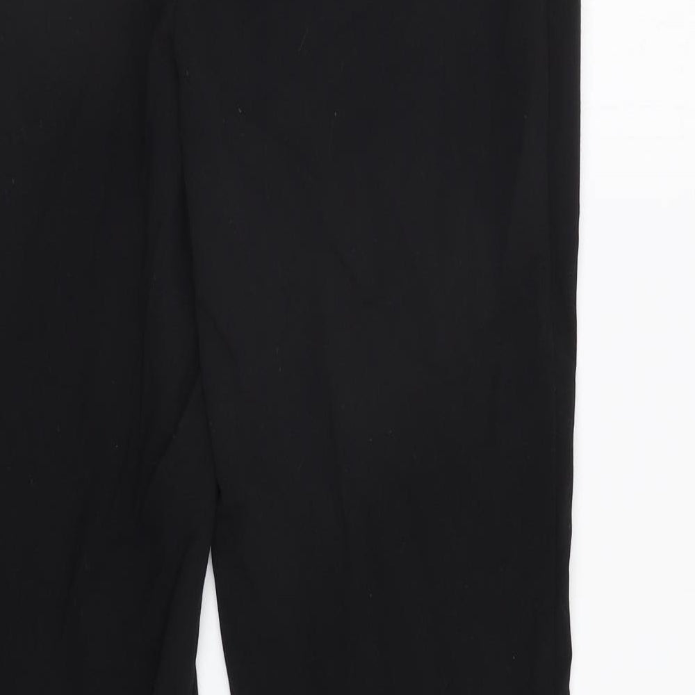 M&Co Womens Black Dress Pants Trousers Size 10 L29 in