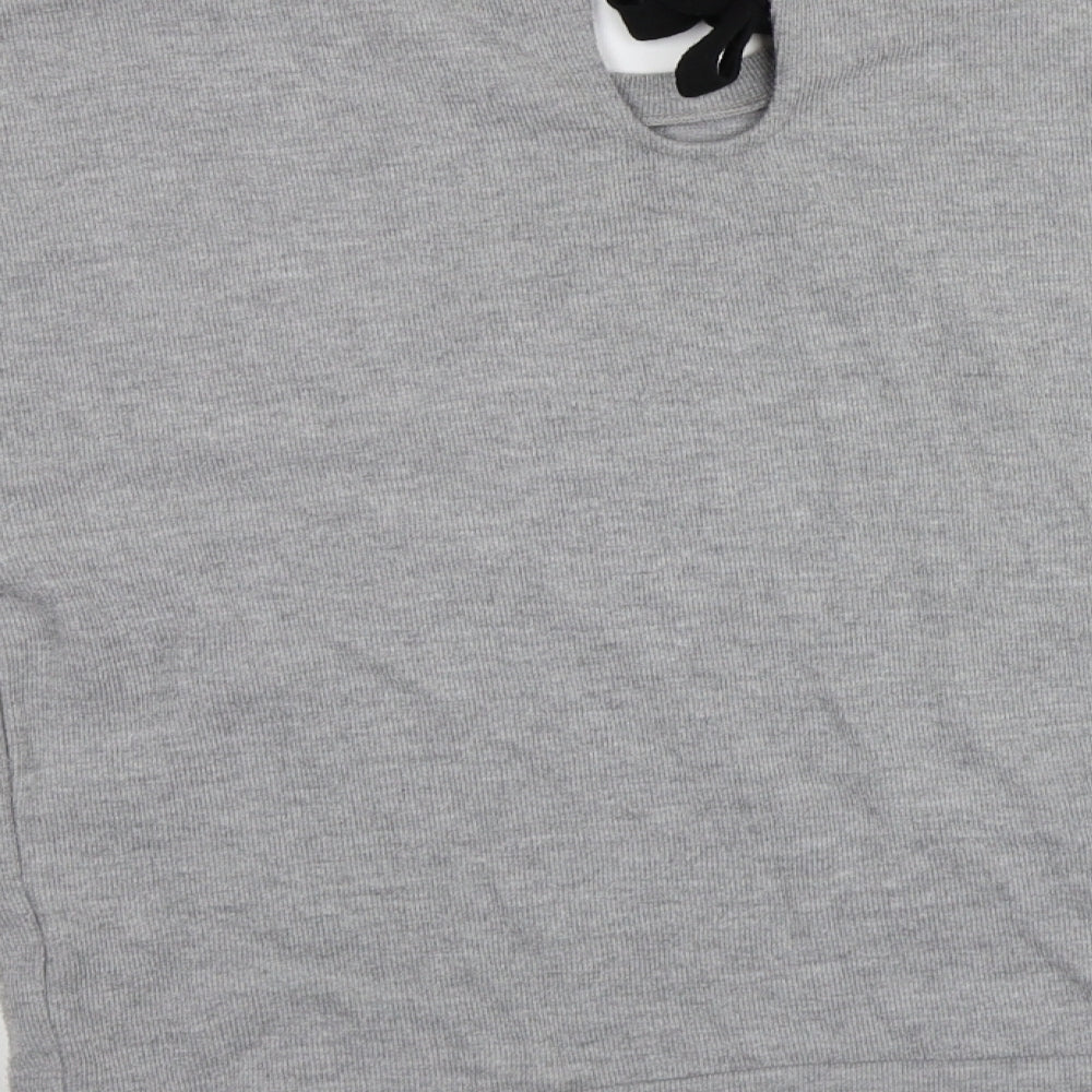 F&F Womens Grey Pullover Sweatshirt Size 8