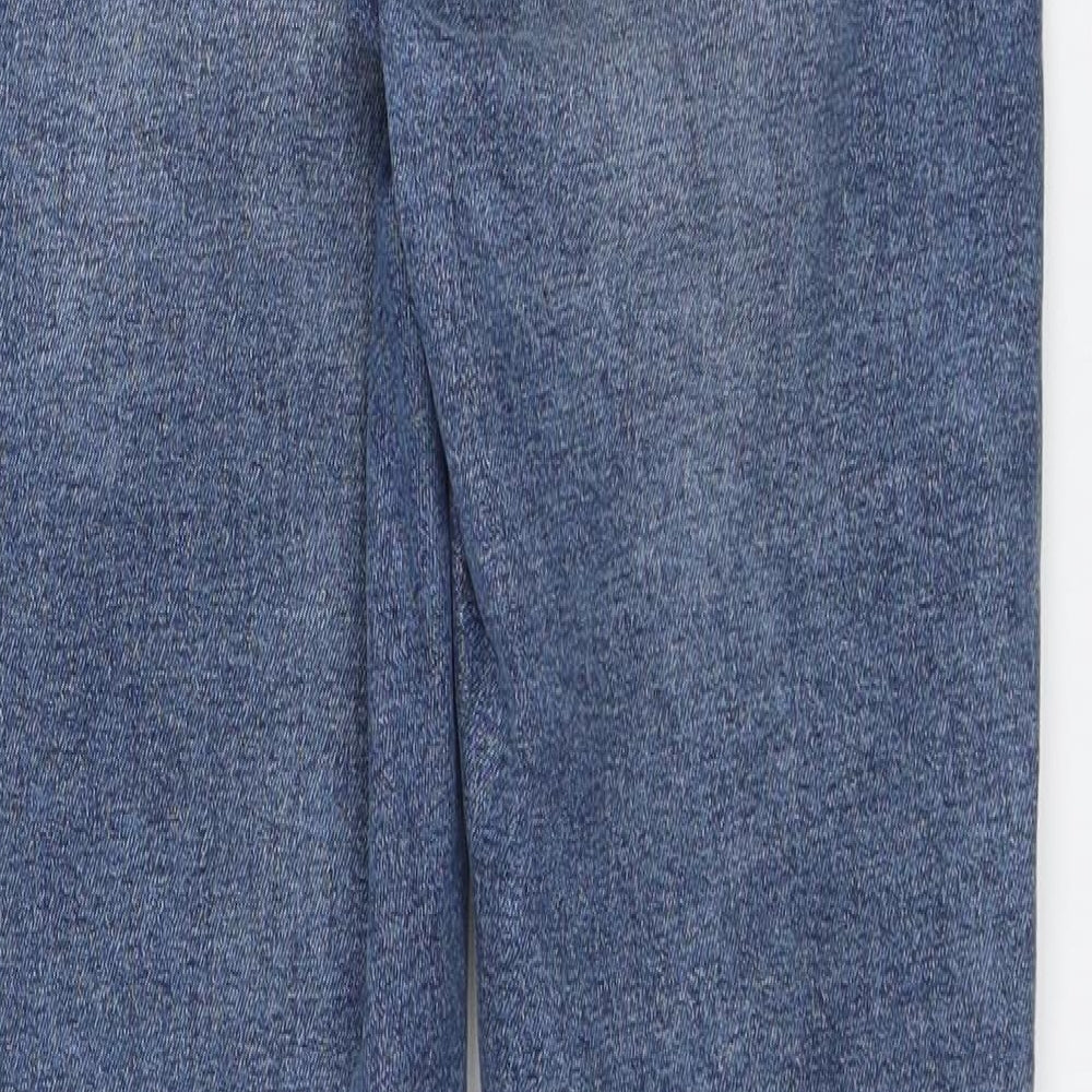 Topshop Womens Blue Skinny Jeans Size 28 in L26 in