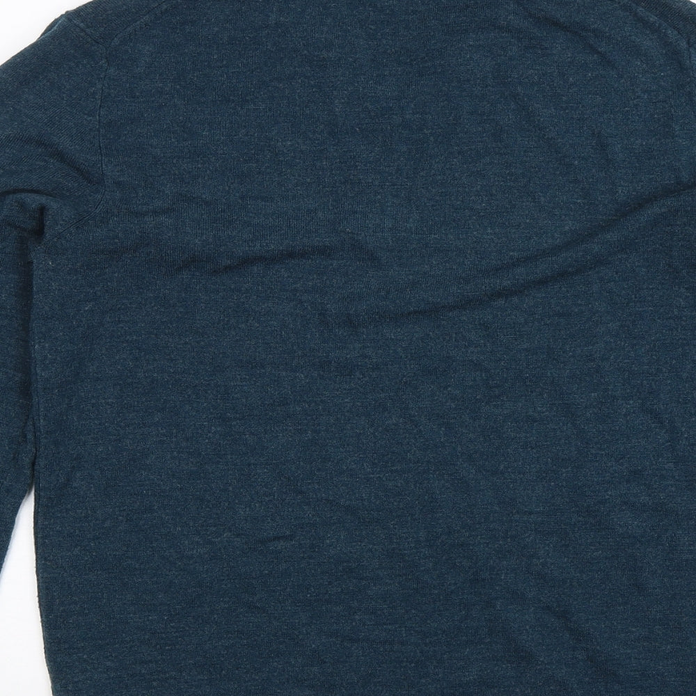 F&F Mens Blue Pullover Jumper Size M