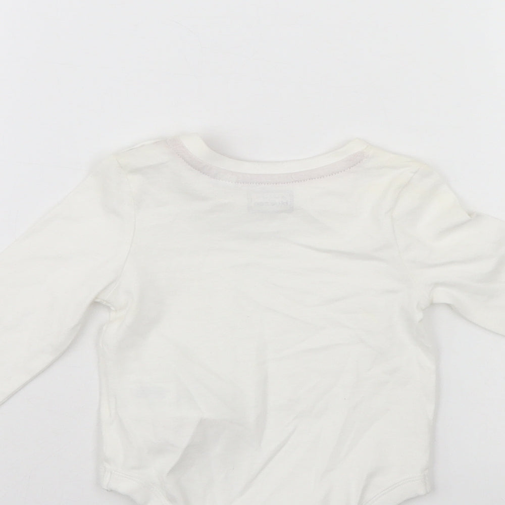 Blue Zoo Baby White Romper One-Piece Size 3-6 Months