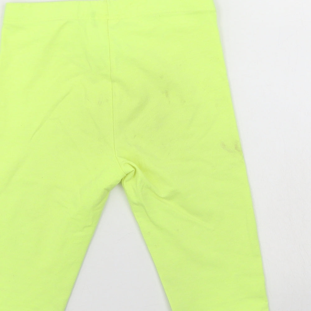 NEXT Girls Yellow Trousers Size 7 Years - leggins
