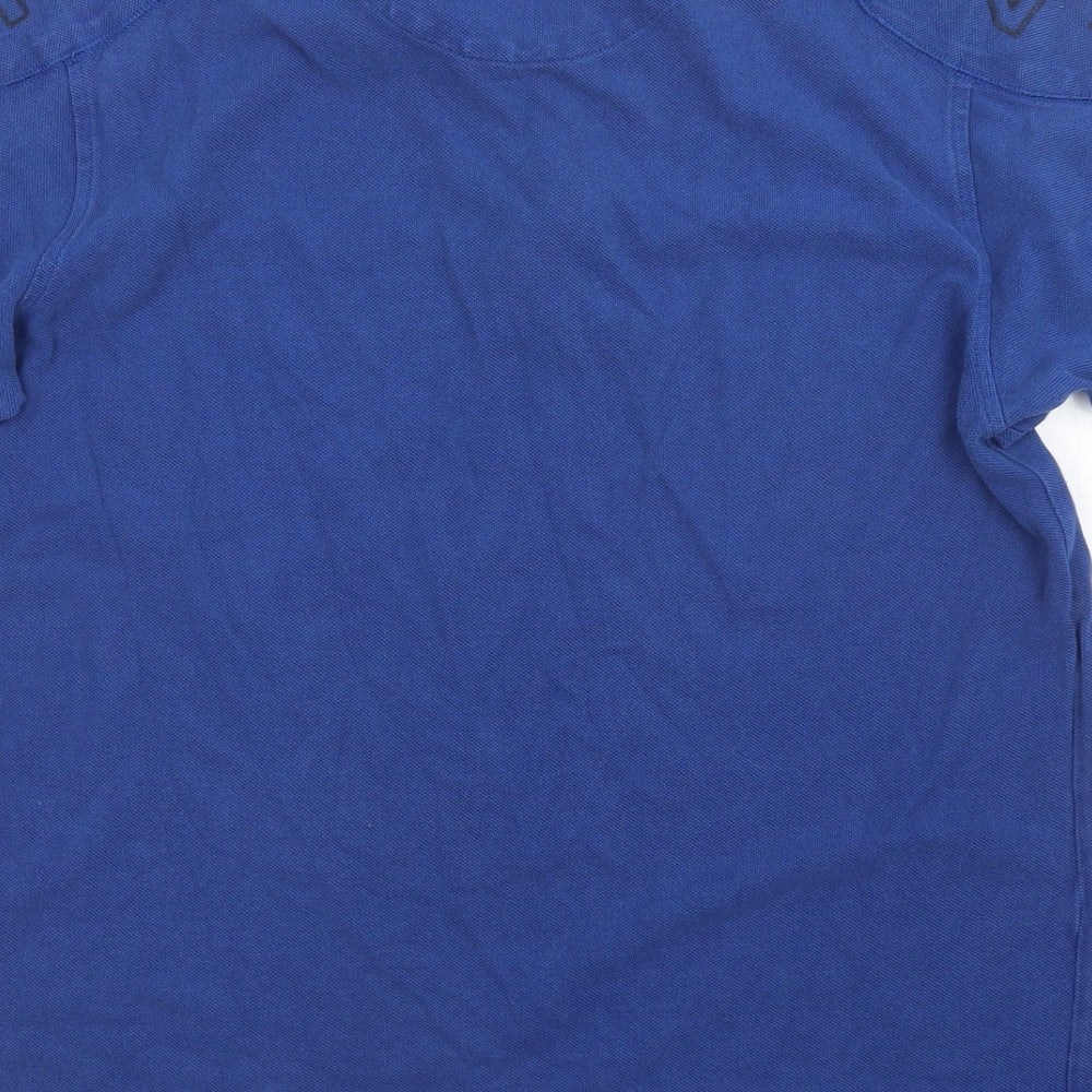 chukka Mens Blue Polo Size M