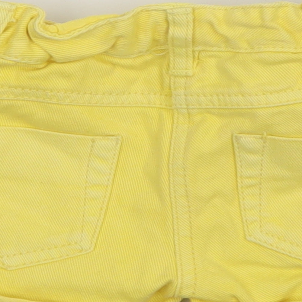F&F Girls Yellow Jeans Size 12-18 Months