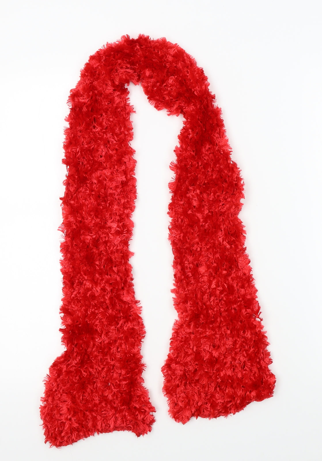 Preworn Womens Red Scarf