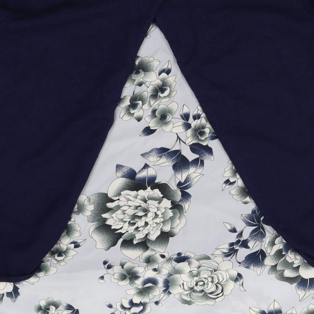 Bonmarché Womens Blue Pullover Jumper Size M - shirt insert