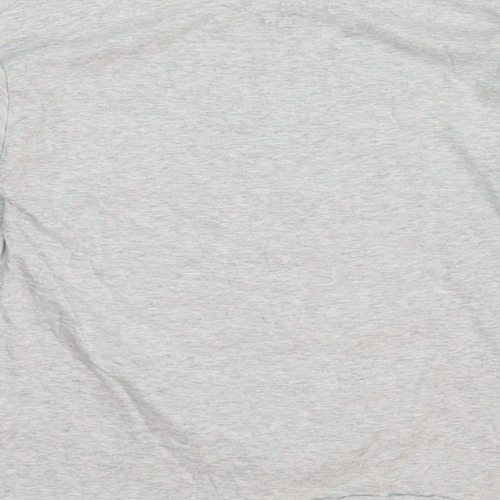 NEXT Girls Grey Basic T-Shirt Size 11 Years