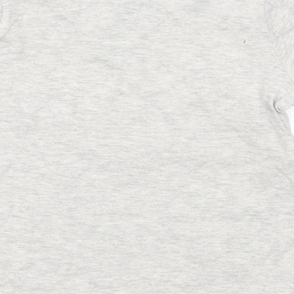 Fred & Flo Boys Grey Basic T-Shirt Size 3-6 Months - Mummy's Little Tiny Dribbler Football