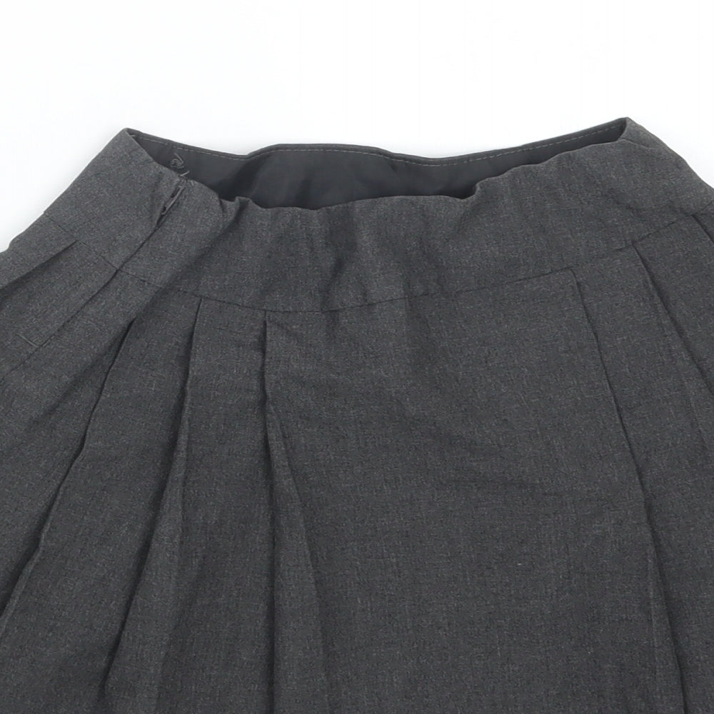 George Girls Grey A-Line Skirt Size 4-5 Years