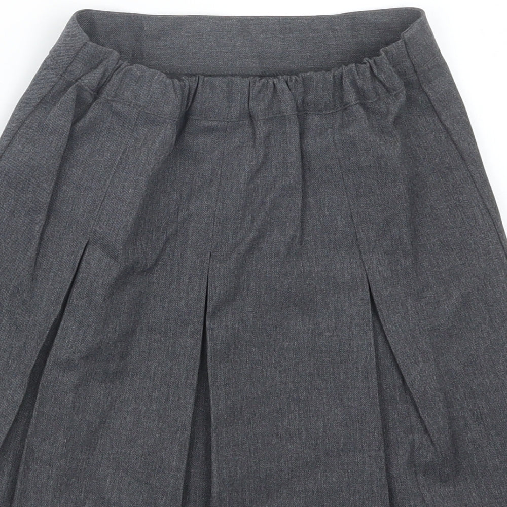 George Girls Grey A-Line Skirt Size 4-5 Years