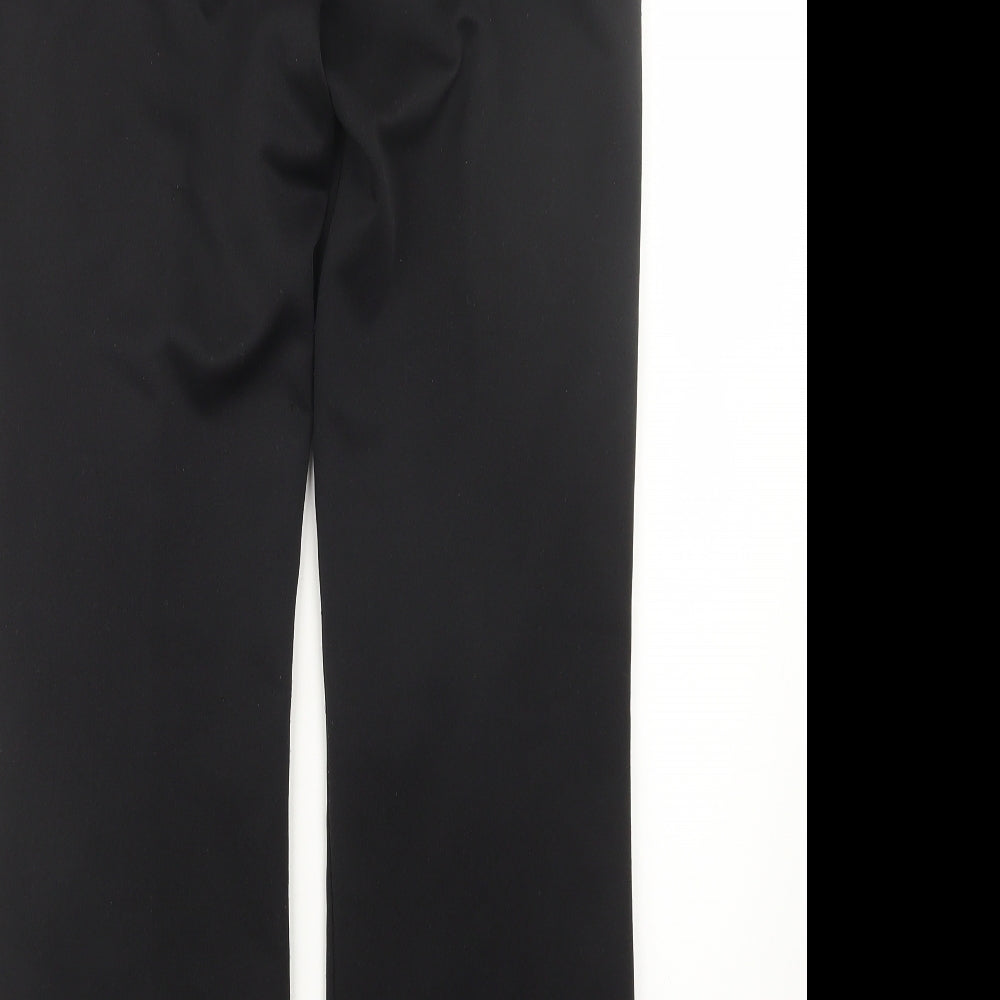 Wardrobe Womens Black Trousers Size 12 L28 in