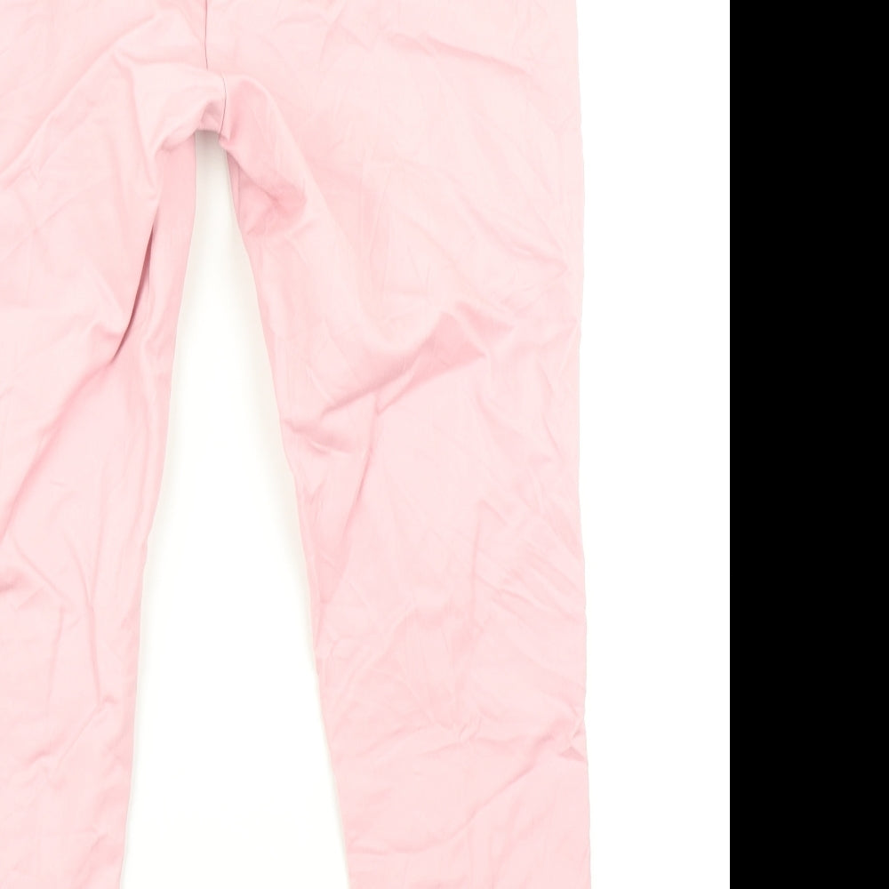 Damart Womens Pink Pedal Pusher Trousers Size 10 L22 in