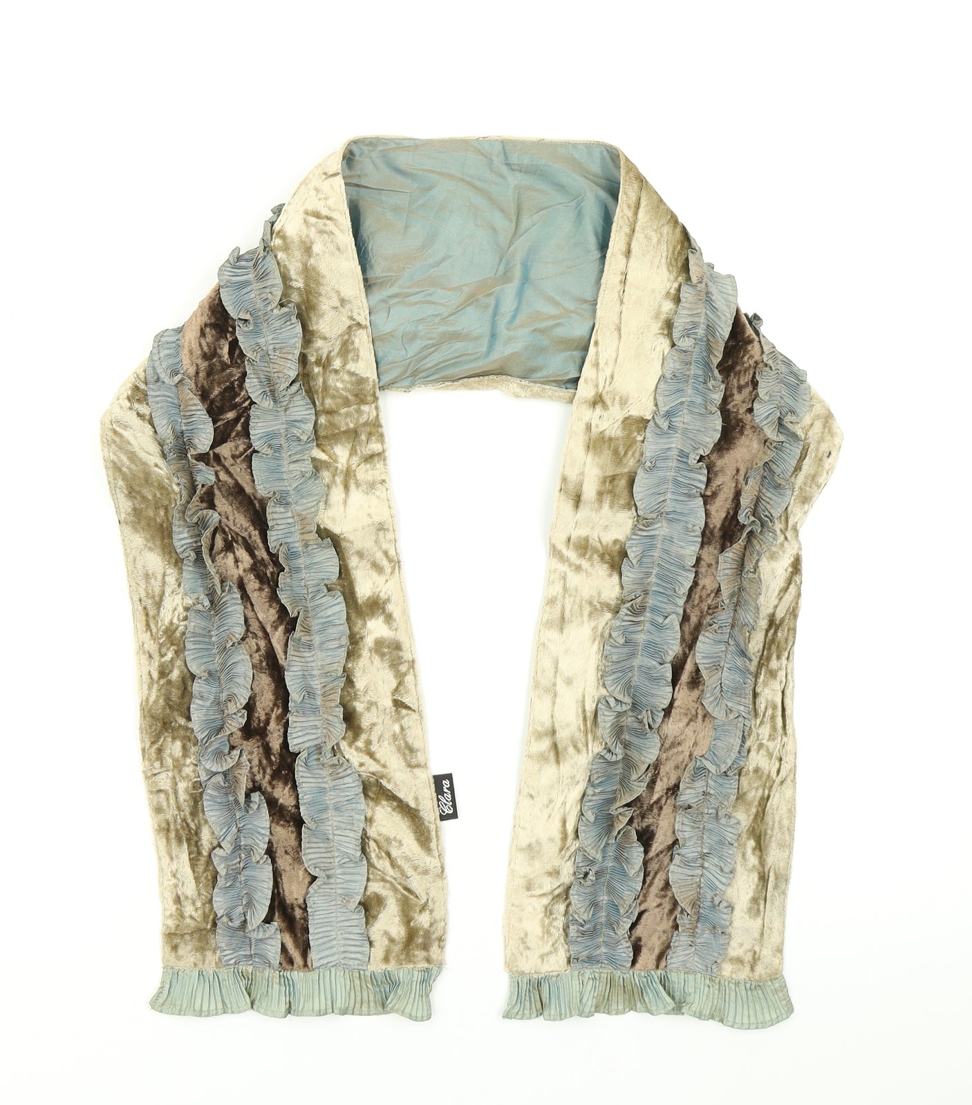 Clara Womens Blue Scarf