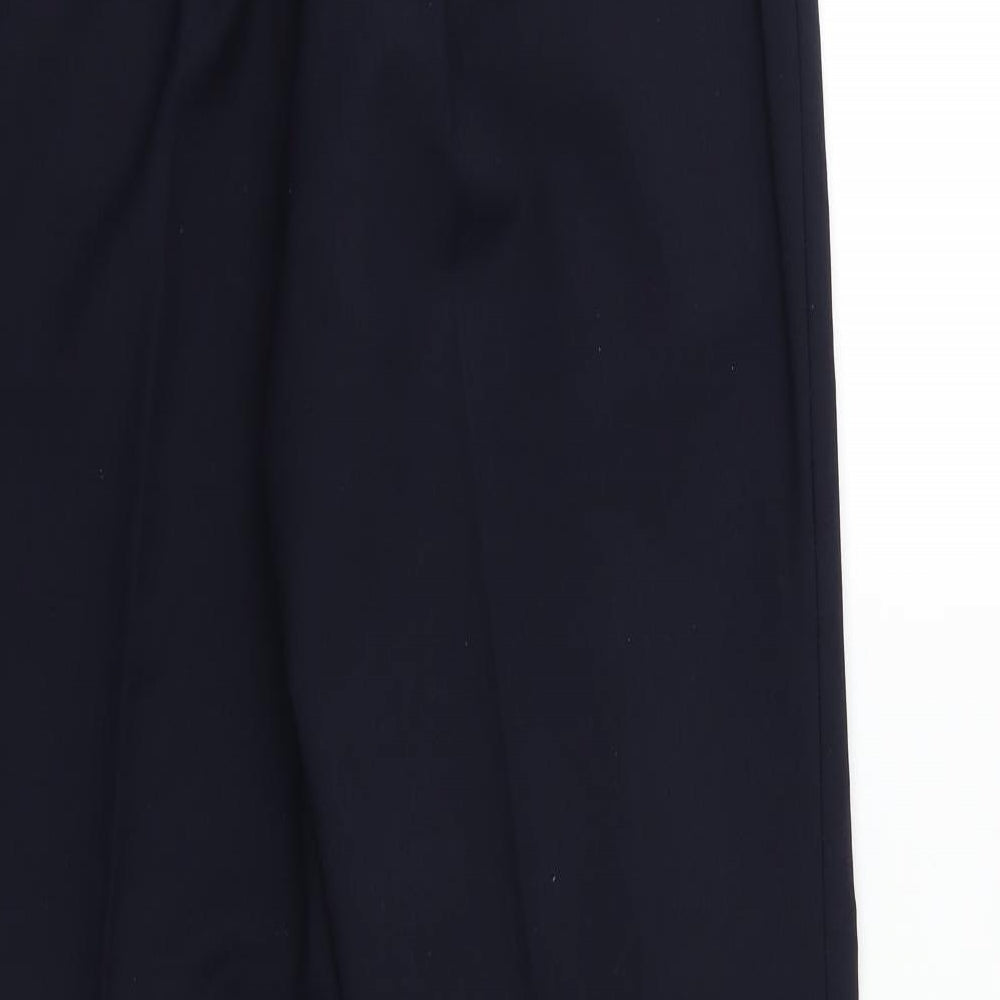 Classic Mens Blue Trousers Size 34 in L30 in
