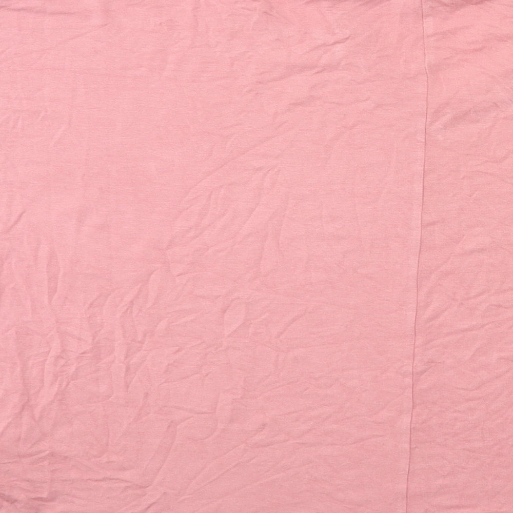 Lottie Womens Pink Floral T-Shirt Size L