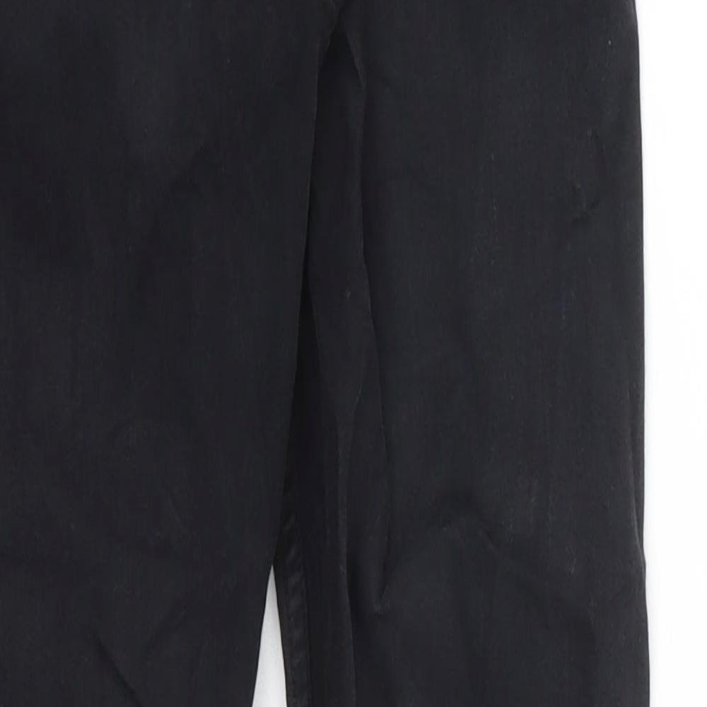 Topshop Womens Black Skinny Jeans Size 25 in L28 in