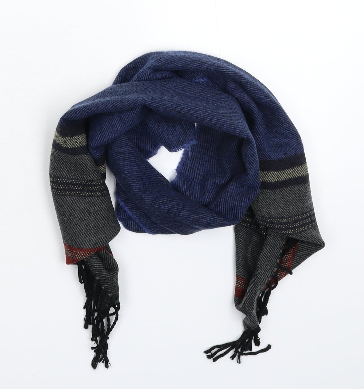 Cedar Wood State Mens Multicoloured Knit Scarf One Size
