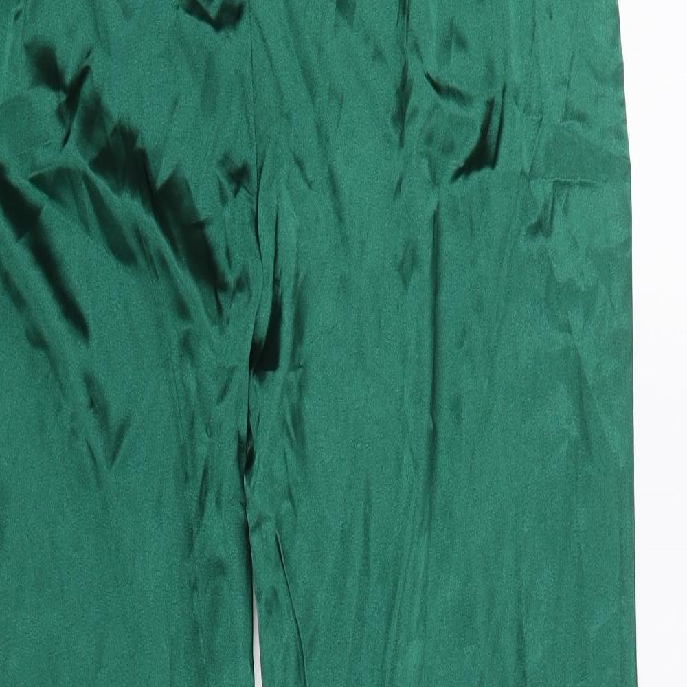 SHEIN Shien Womens Green Trousers Size M L28.5 in