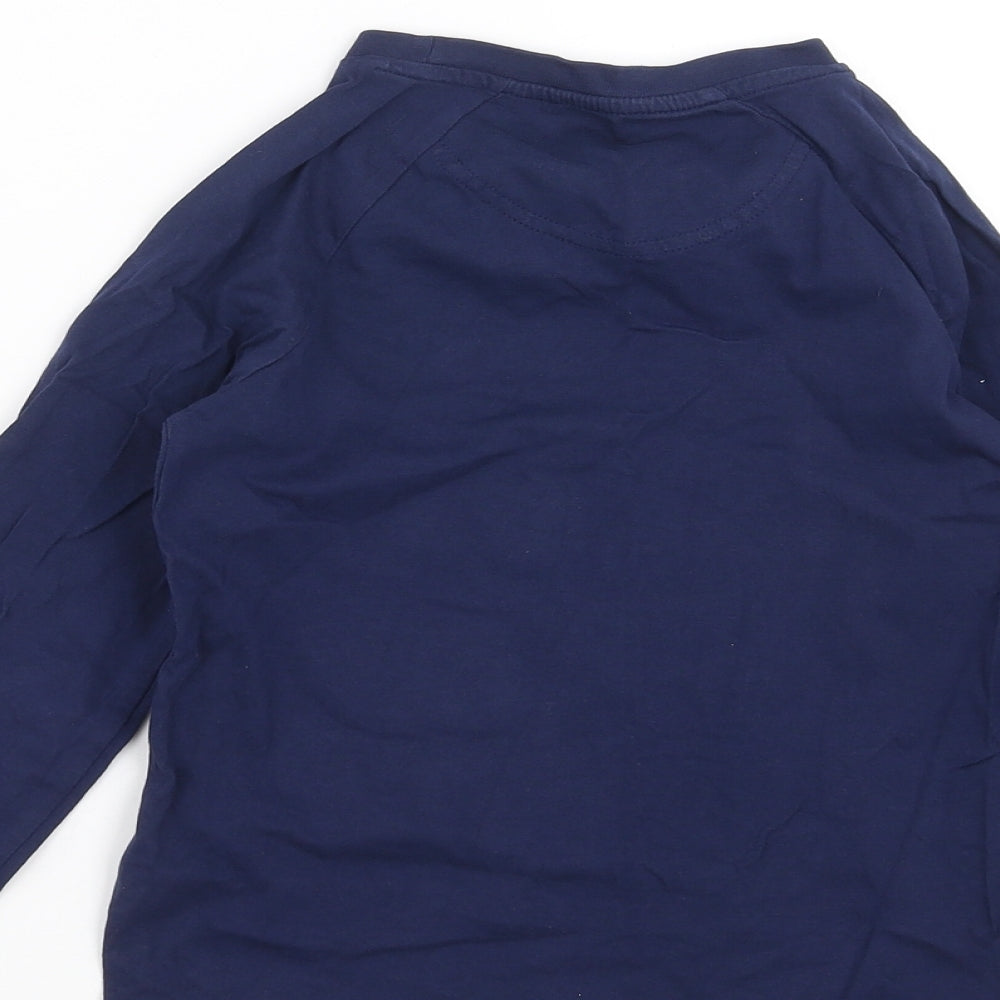 TU Boys Blue Basic T-Shirt Size 6-7 Years - dude