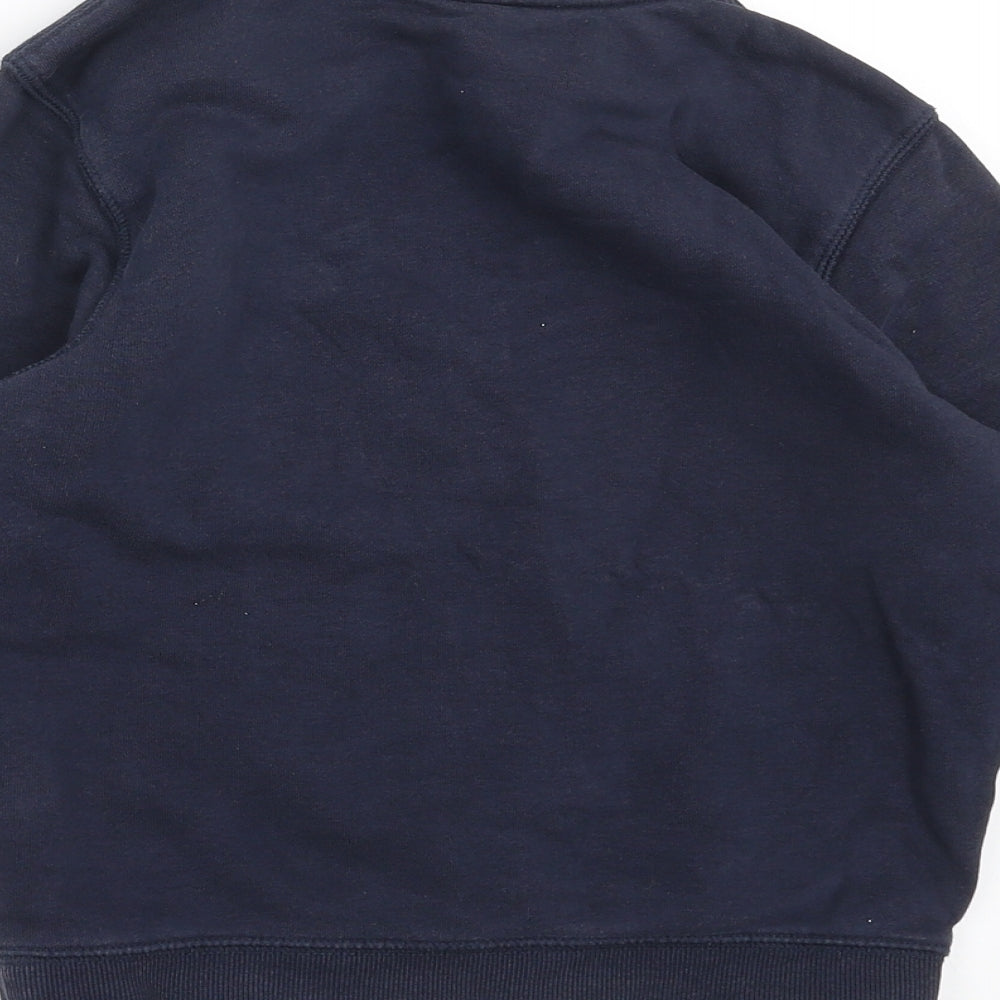 TU Boys Blue Pullover Sweatshirt Size 5 Years - school wear