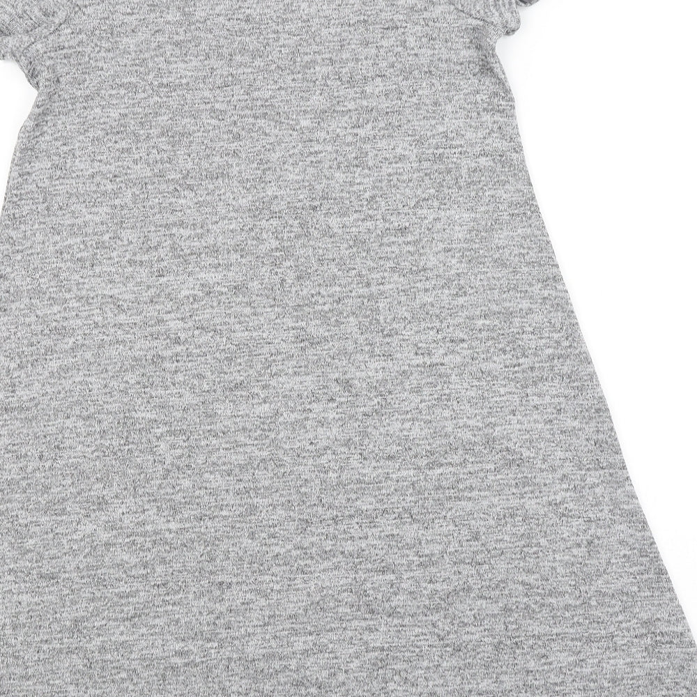 New Look Womens Grey A-Line Size 6