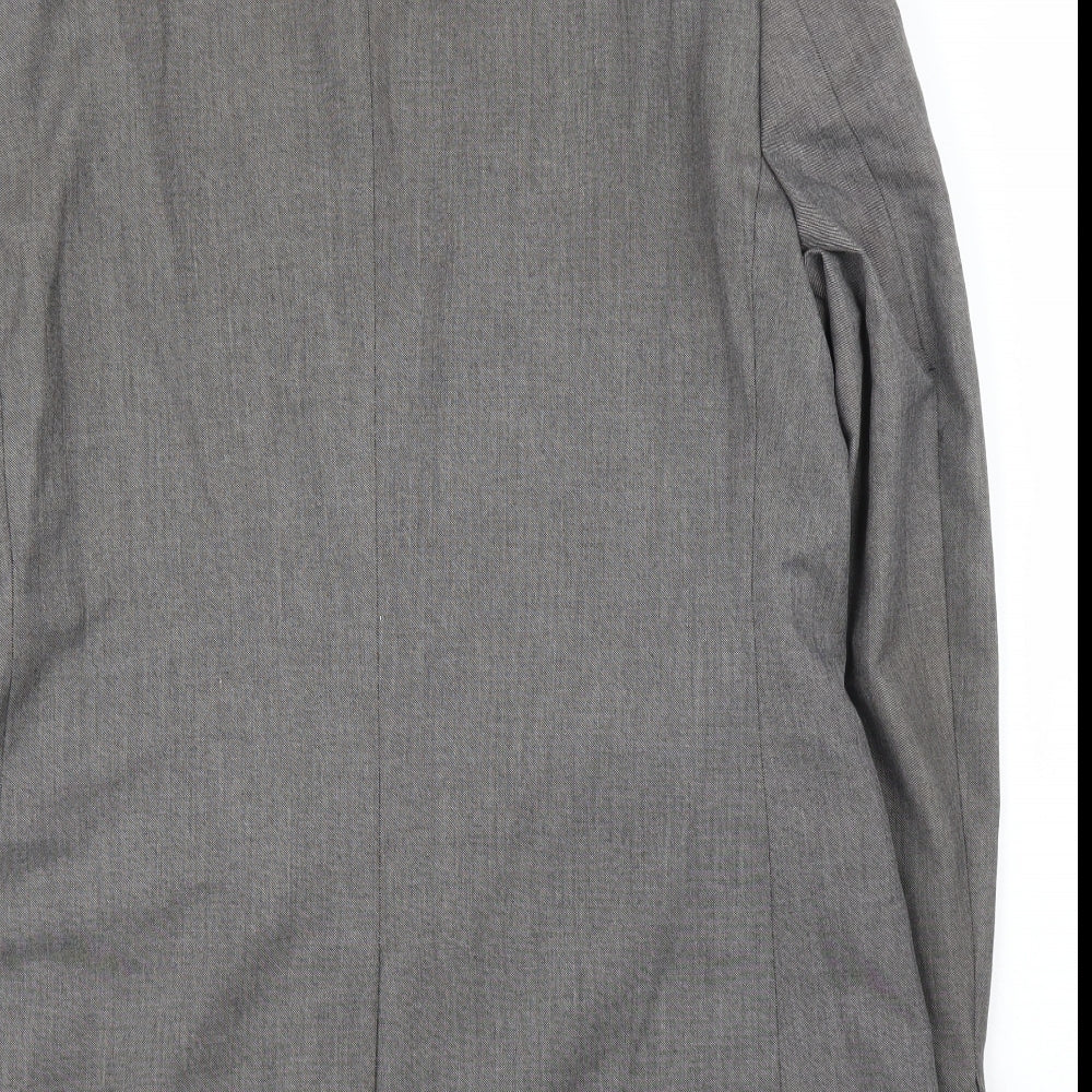 River Island Mens Grey Jacket Suit Jacket Size 42