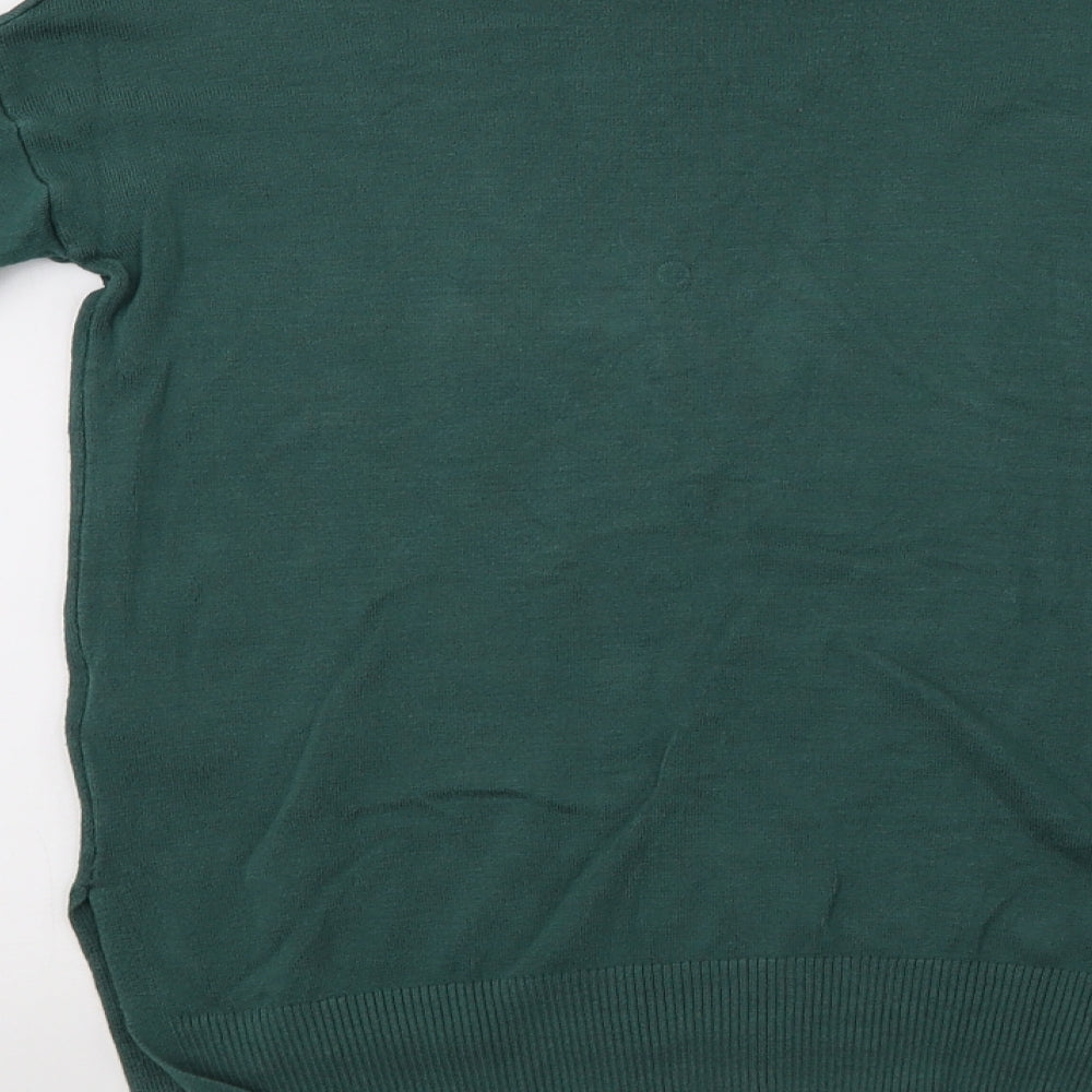 Primark Womens Green Knit Pullover Sweatshirt Size 6