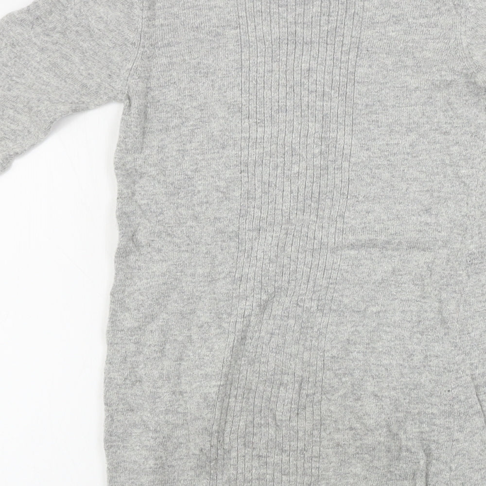 IKKS Womens Grey Bodycon Size 8