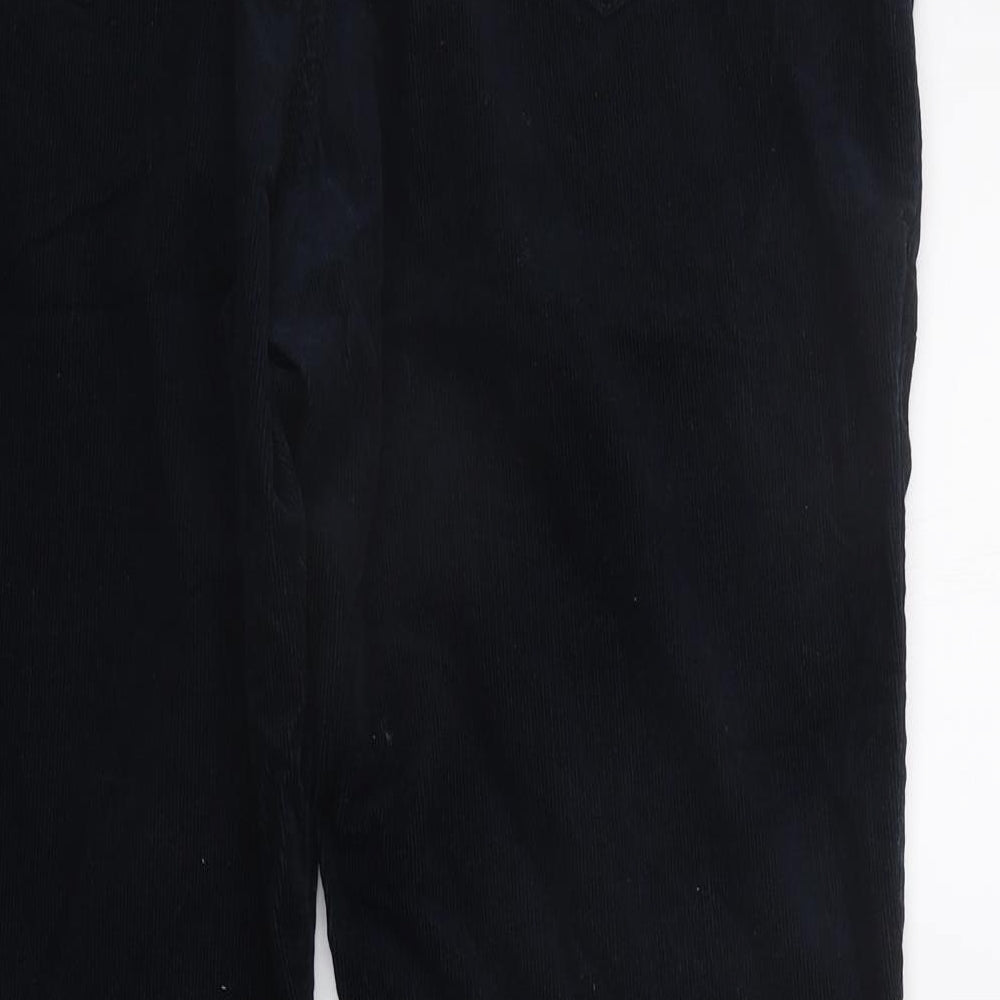 Marks & Spencer Womens Blue Trousers Size 18 L24 in