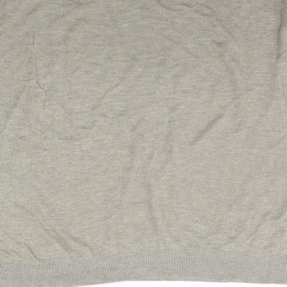 monoplux Womens Beige Pullover Jumper Size L