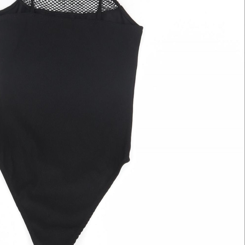 Primark Womens Black Bodysuit One-Piece Size XS