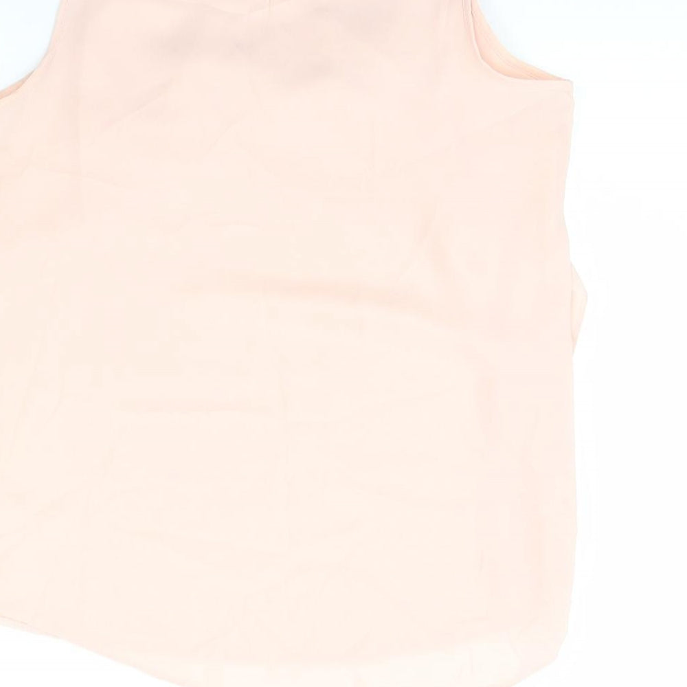 Atmosphere Womens Pink Basic Tank Size 14