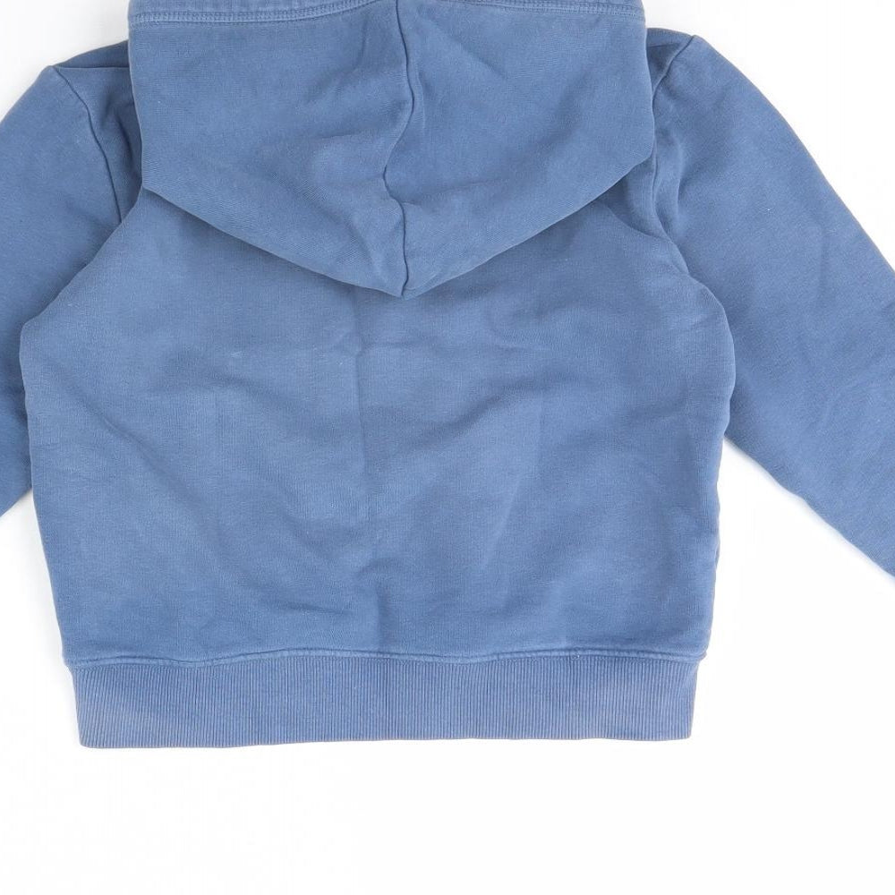 NEXT Girls Blue Pullover Hoodie Size 6 Years
