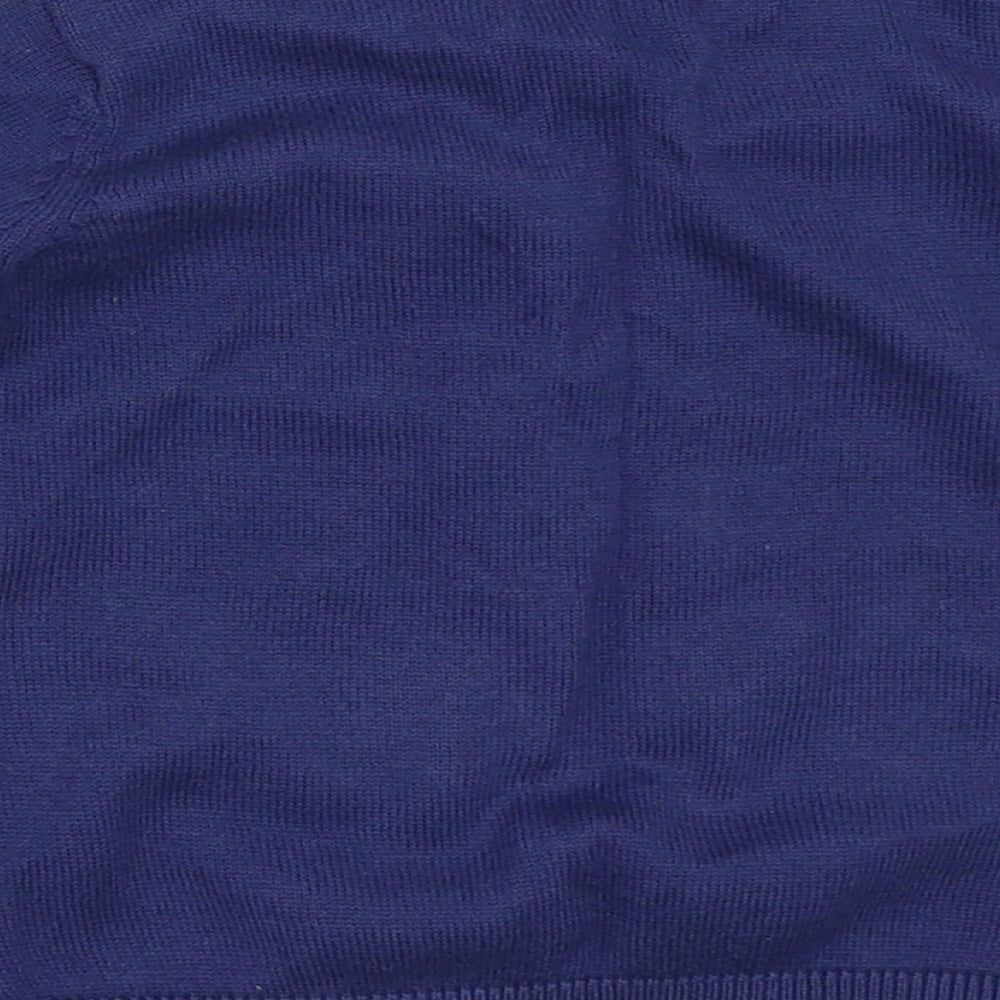 TU Girls Blue Cardigan Jumper Size 9-12 Months