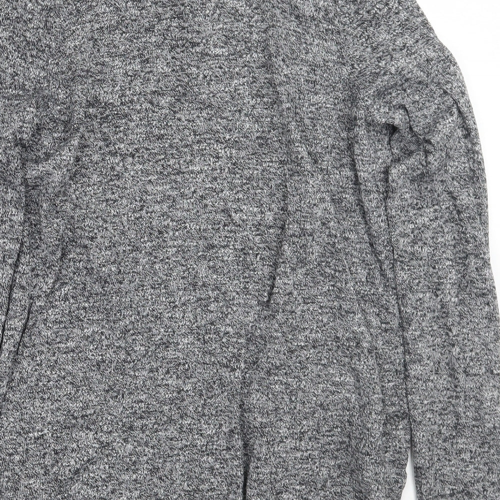 New Look Womens Grey Cardigan Jumper Size 6