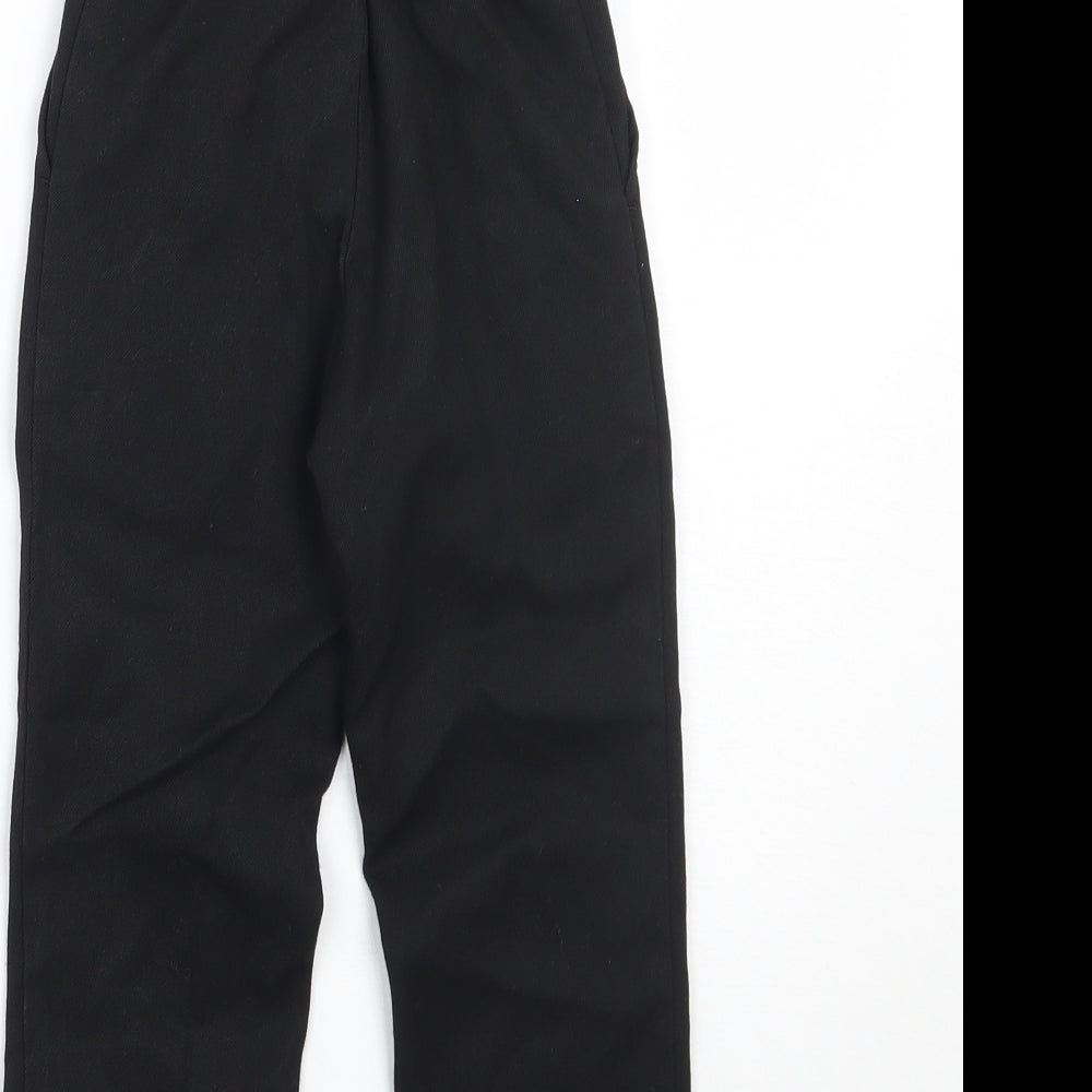 George Boys Black Capri Trousers Size 3-4 Years