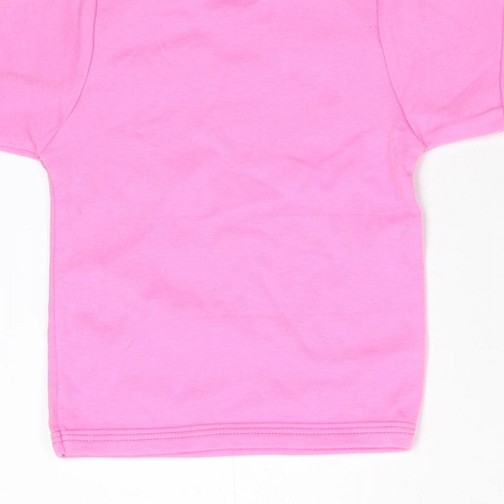 Cute & Cuddly Baby Pink Basic T-Shirt Size 12-18 Months