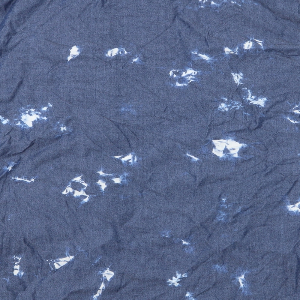 Divided Womens Blue Kimono Jacket Size 6 - Tye Dye - Divided Lightweight Jacket