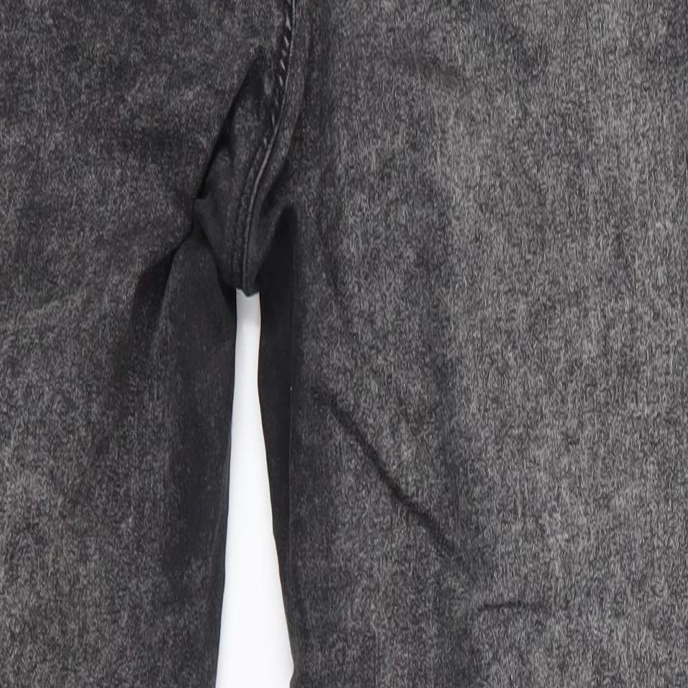Topshop Moto Mens Black Skinny Jeans Size 32 in L27 in - Topshop Moto Joni