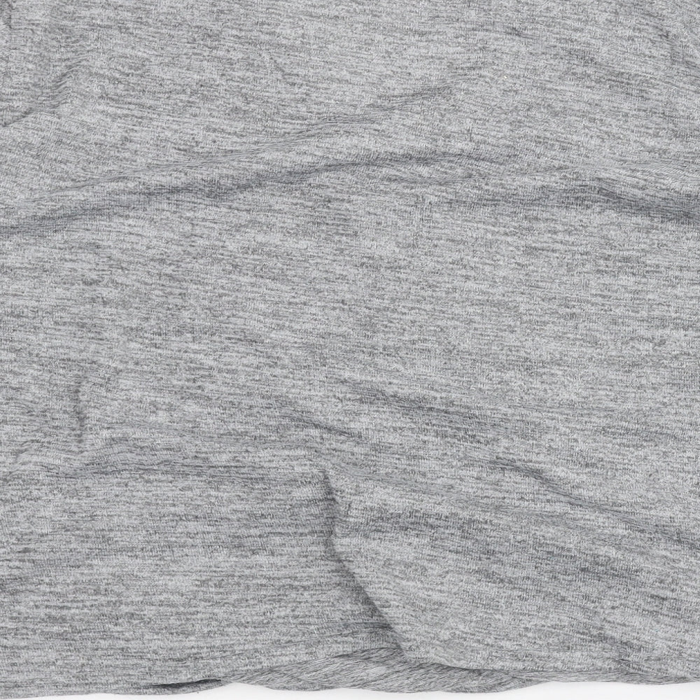 New Look Womens Grey Basic Blouse Size 12